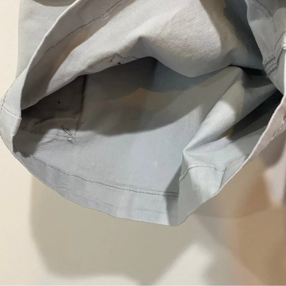 NWT Van Heusen Cargo Shorts 36 Stretch Cotton 8in Inseam- Stone Grey - Picture 3 of 16